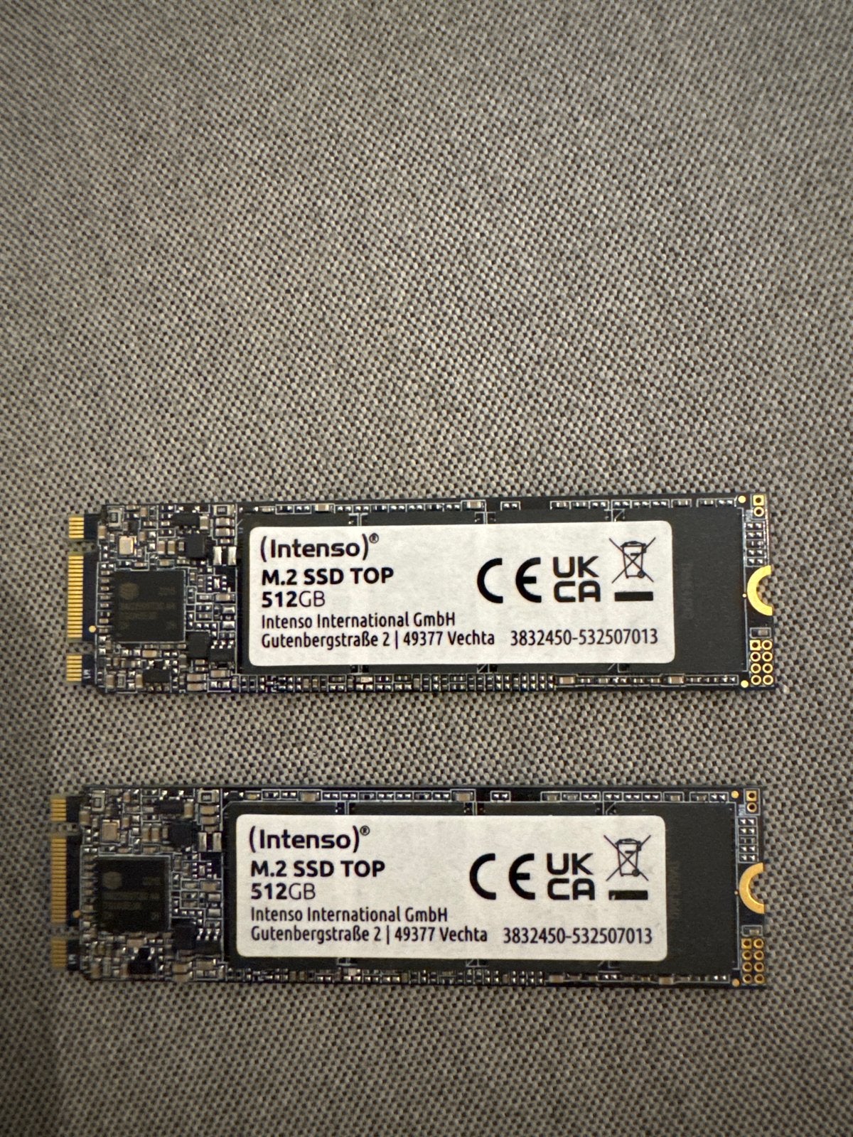 Intenso M.2 SSD TOP 512GB - Snelle opslag voor uw PC, Intern, Server, Ophalen of Verzenden, Zo goed als nieuw