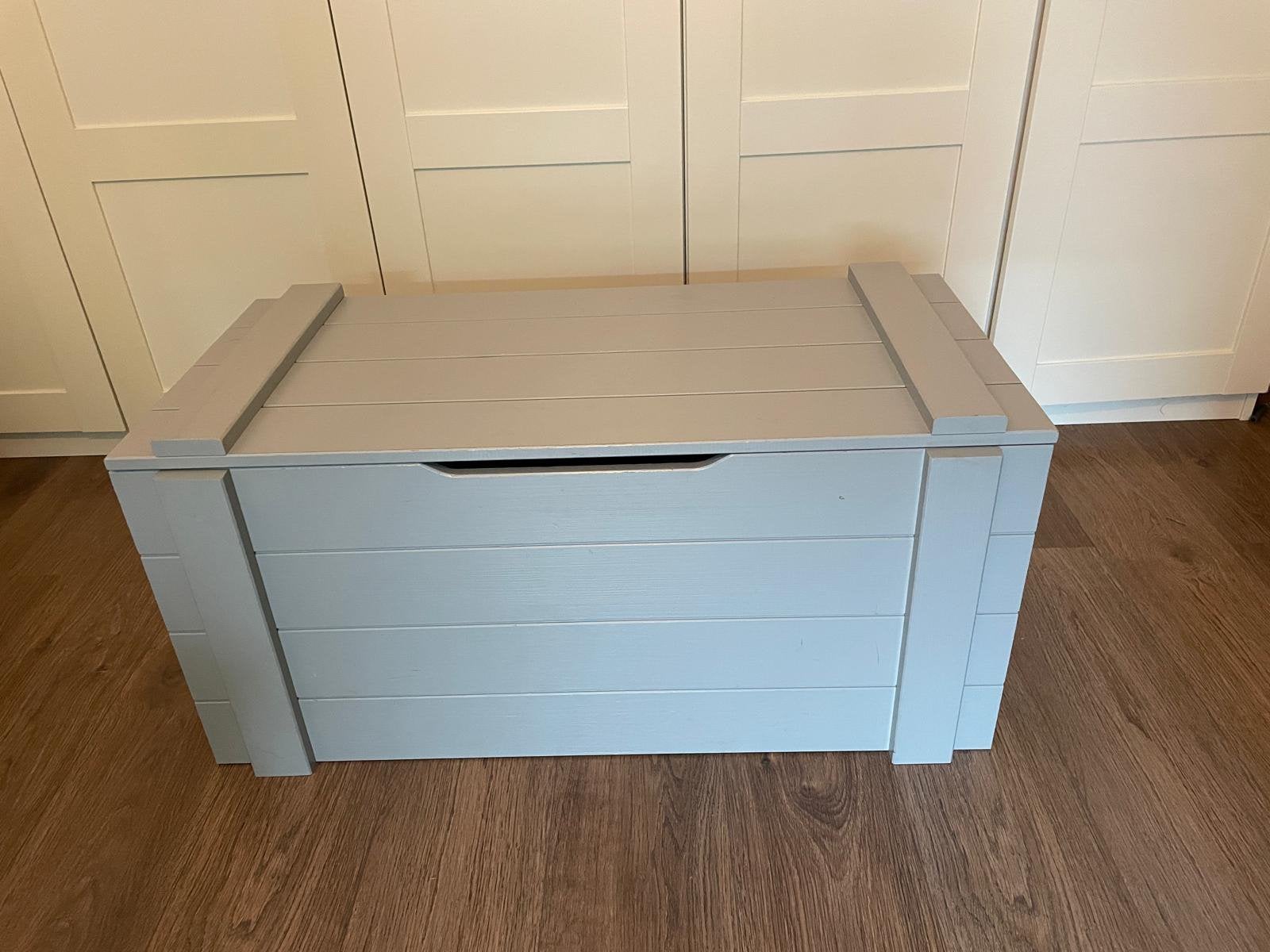 (Speelgoed) kist (grijs), Huis en Inrichting, Ophalen, Minder dan 50 cm, Gebruikt, 50 tot 100 cm