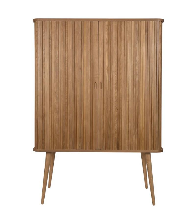 Zuiver Barbier Opbergkast - Lichtbruin | Van €1149, nu, Nieuw, Ophalen of Verzenden, Zuiver, Minder dan 150 cm