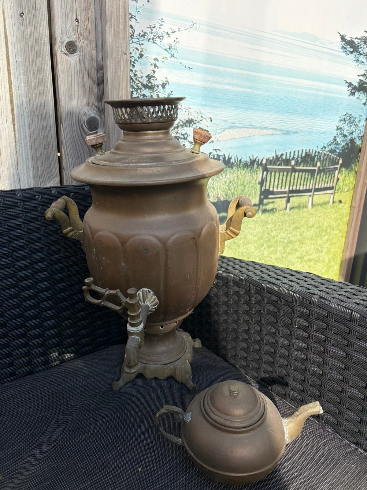 Antieke samowar (waterkoker), Ophalen of Verzenden