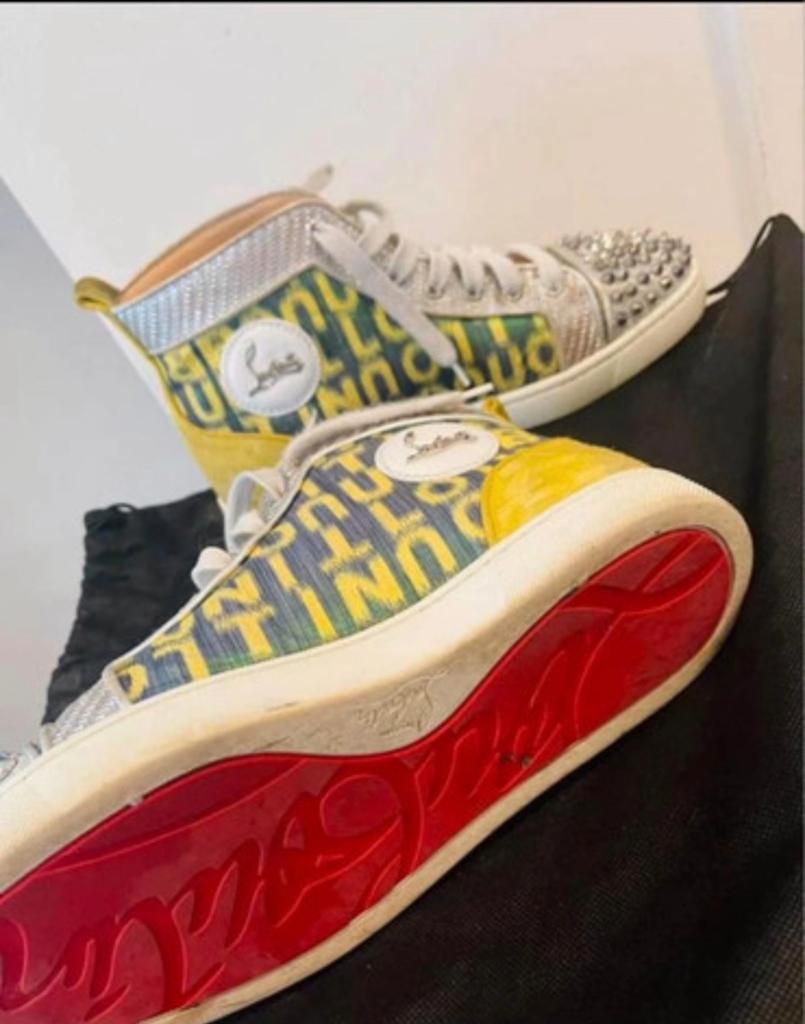 Louboutin Maat 39, Kleding | Dames, Schoenen, Ophalen, Zo goed als nieuw, Zwart, Sneakers of Gympen