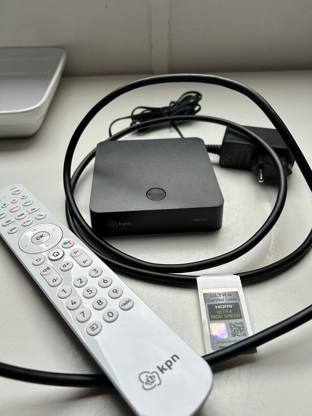 KPN DIW7022 ontvanger 4k, Ophalen of Verzenden, Gebruikt