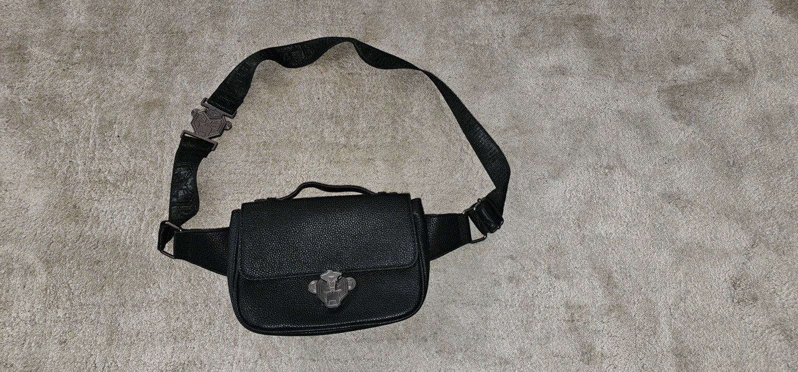 Als nieuwe heren schoudertas crossbody van Black Bananas, Ophalen of Verzenden, Zo goed als nieuw, Zwart