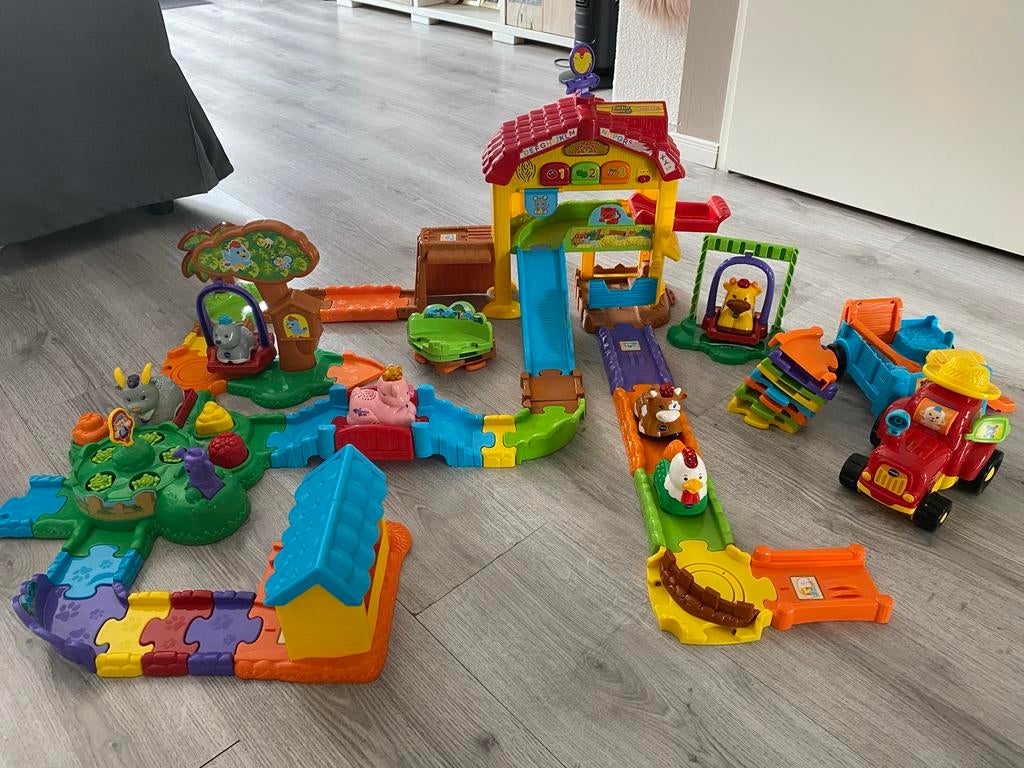VTech Zoef Zoef Dieren Boerderij met accessoires, Ophalen, Gebruikt, 2 tot 4 jaar