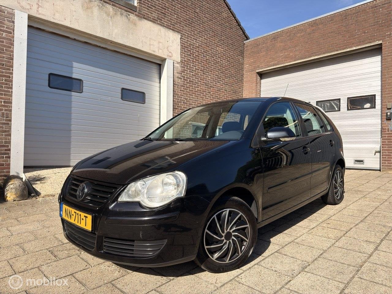 Volkswagen Polo 1.2-12V Sportline, Auto's, Voorwielaandrijving, 540 kg, 1198 cc, Zwart