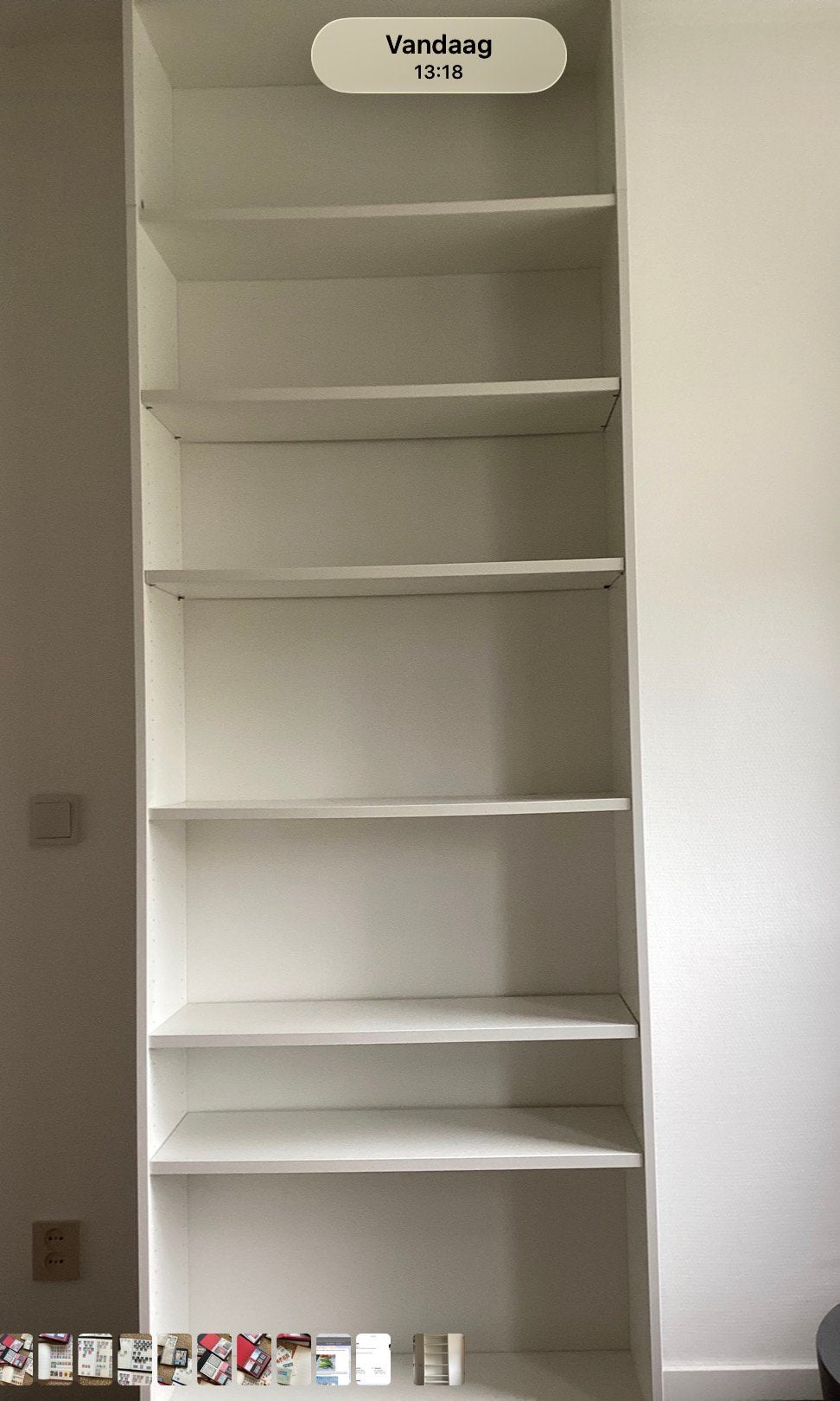 Billy Ikea boeken kast, Ophalen, 200 cm of meer, 50 tot 100 cm, Zo goed als nieuw