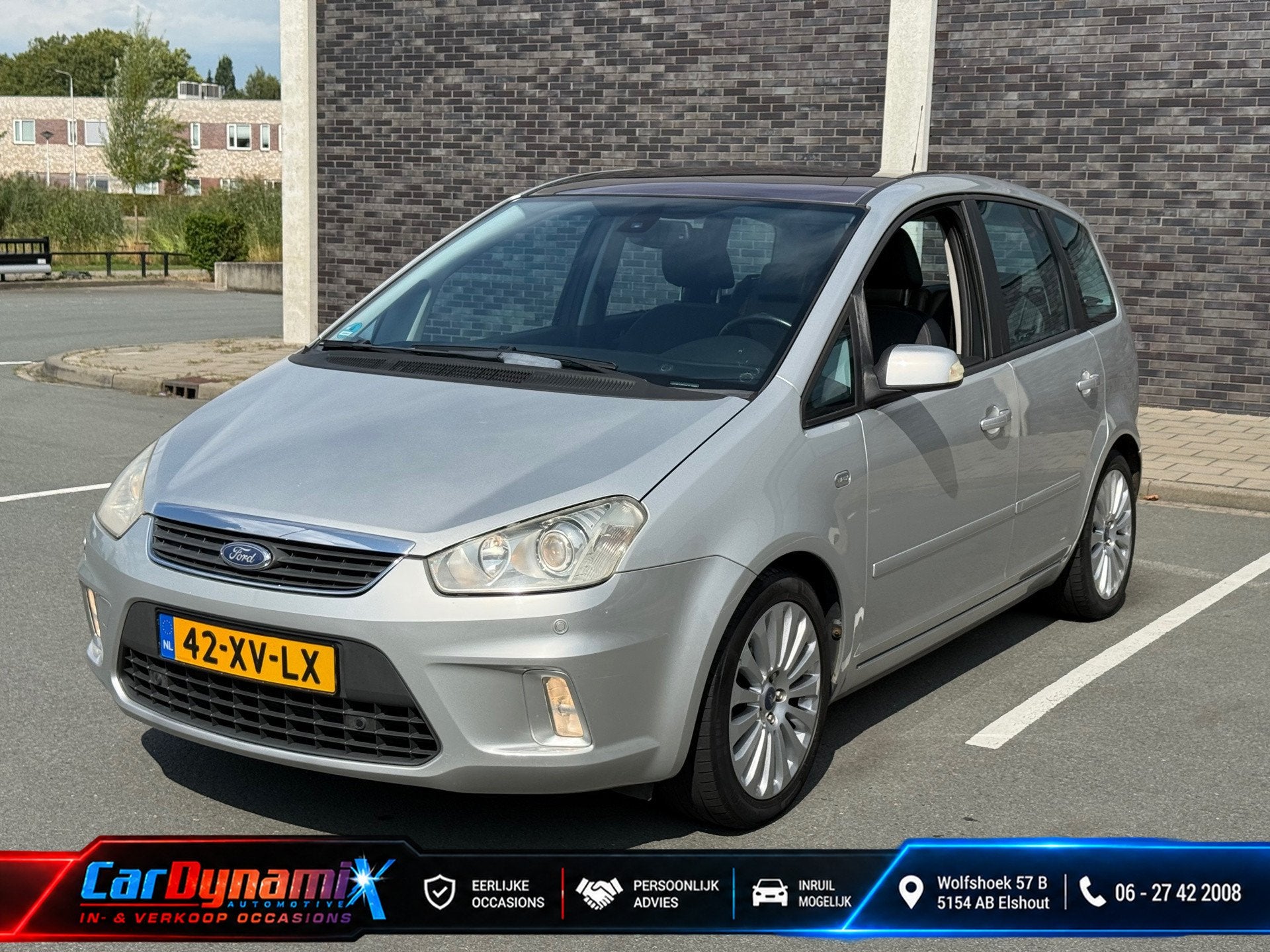 Ford C-Max 1.8-16V Titanium | Panoramadak | PDC | LMV | Rijd, Voorwielaandrijving, 125 pk, Gebruikt, 4 cilinders