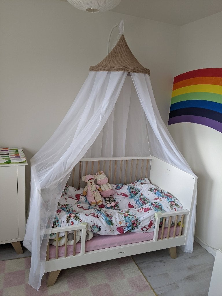 Kidsmill Lars/Fynn kinderbed 140x70cm, 70 tot 85 cm, 140 tot 160 cm, Zo goed als nieuw, Ophalen