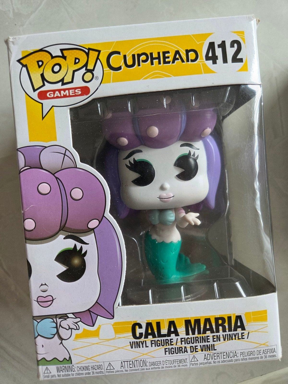 Funko Pop! Cuphead Cala Maria #412 Vinyl Figuur, Ophalen of Verzenden, Nieuw