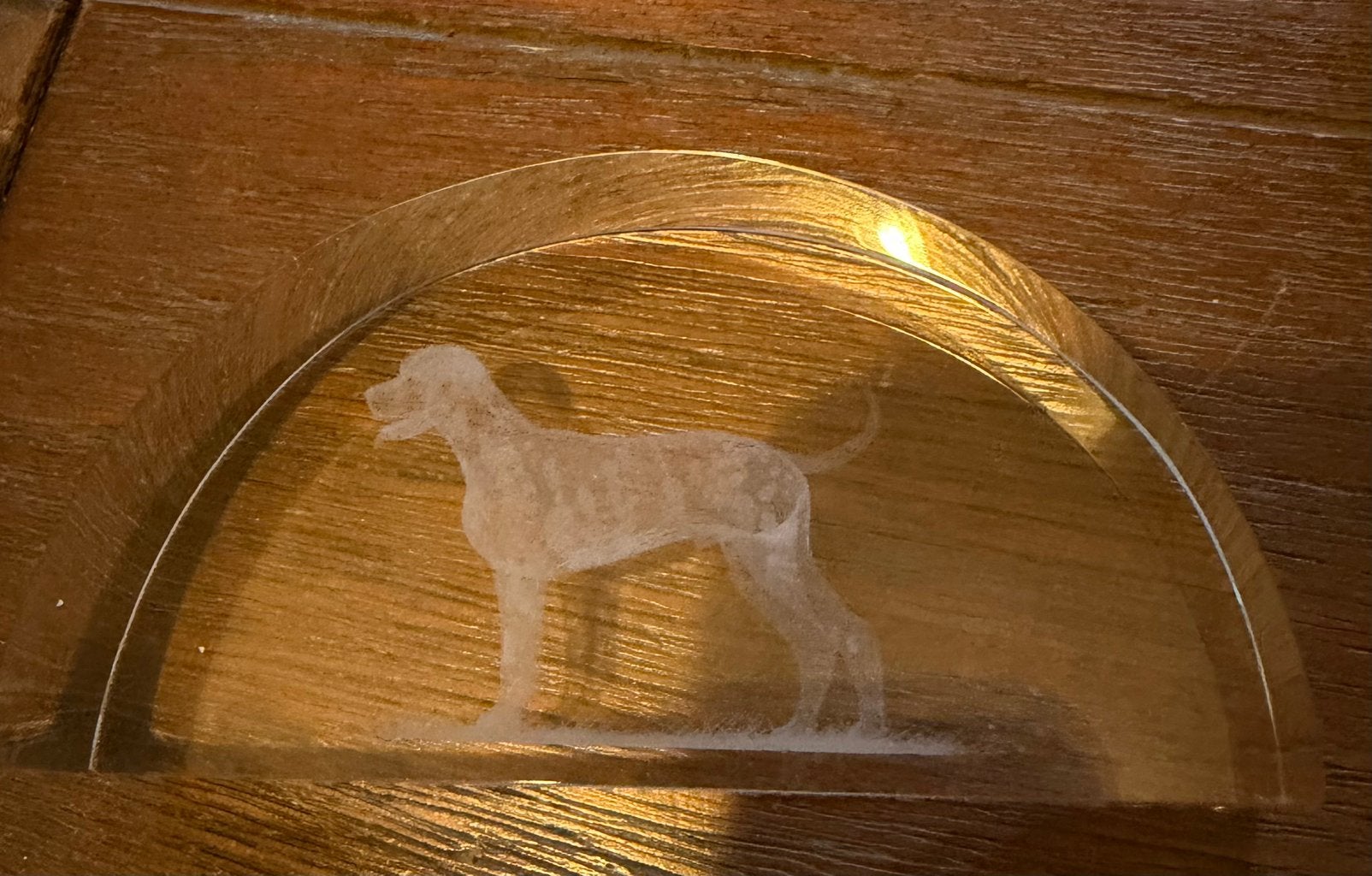 Diverse glas kristallen, Ophalen