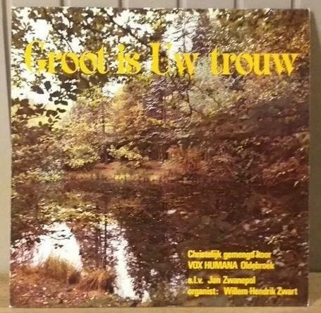 #25 LP Groot is Uw trouw, Ophalen of Verzenden, Zo goed als nieuw, 12 inch, LP