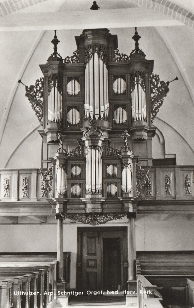 Uithuizen, Verzenden, 1960 tot 1980, Ongelopen, Groningen