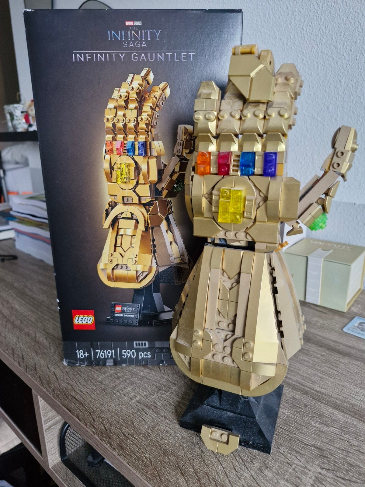 LEGO Marvel Infinity Gauntlet 76191 - Thanos Handschoen, Ophalen of Verzenden, Gebruikt