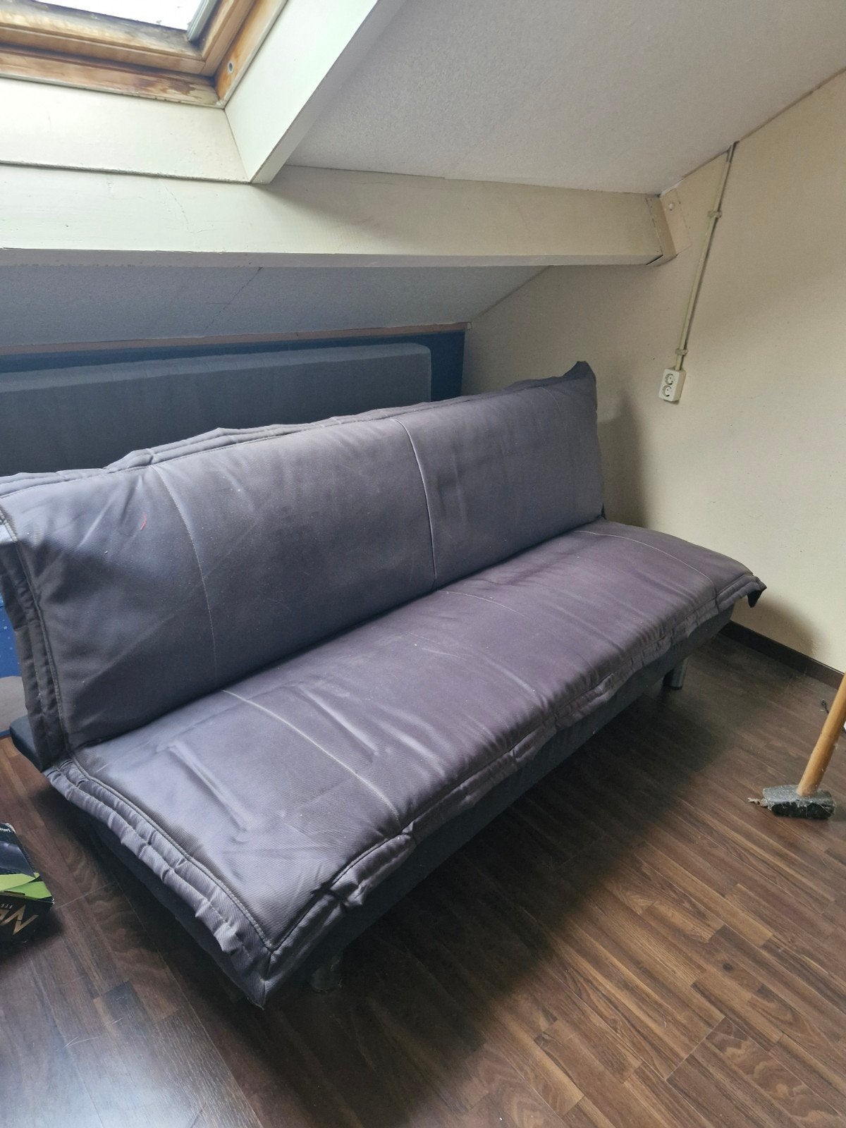 slaapbank, Ophalen, Zo goed als nieuw, Tweepersoons, 140 cm