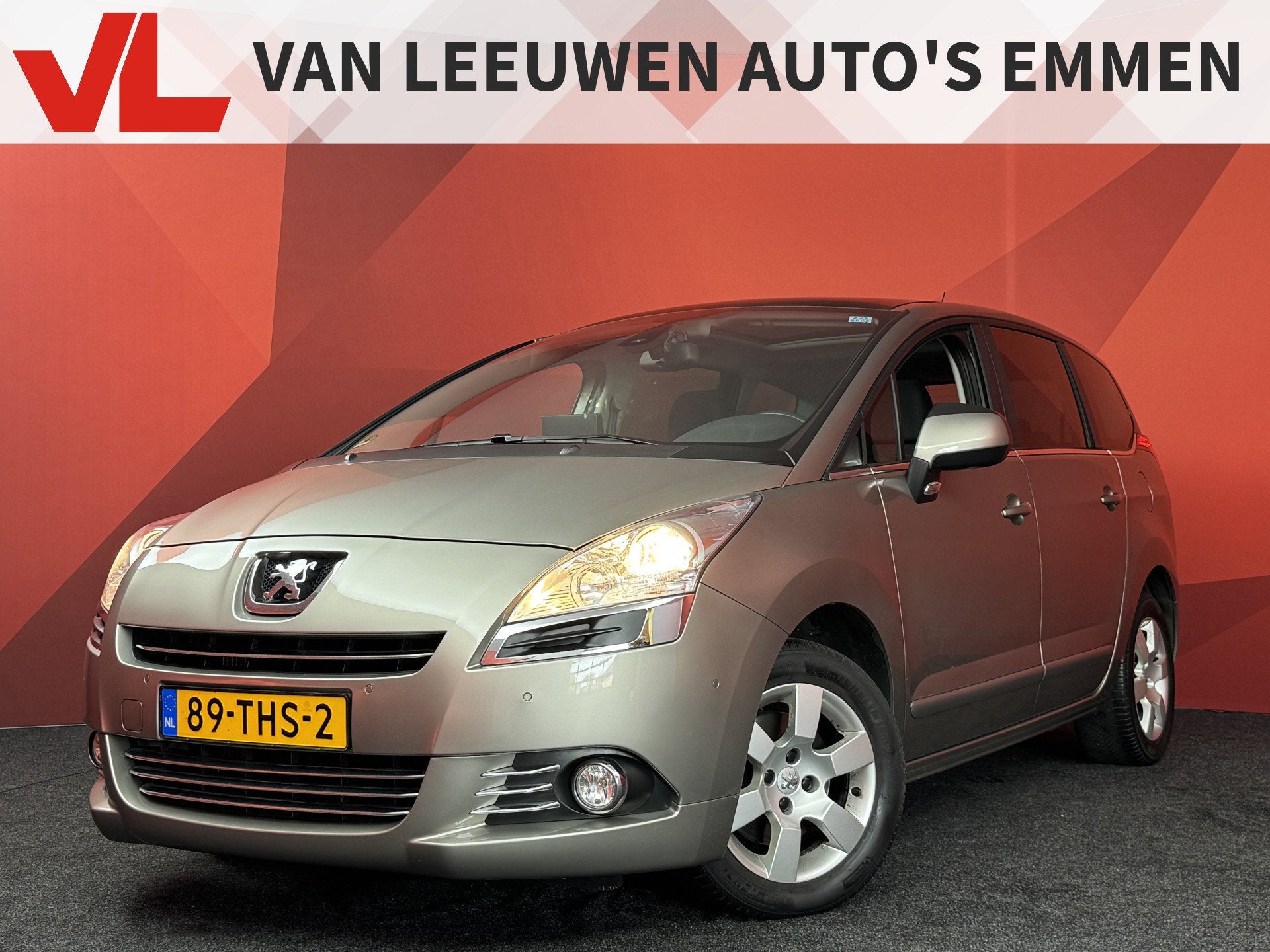 Peugeot 5008 1.6 THP Active 5p. | Nap! | Trekhaak | Rijklaar, Voorwielaandrijving, Euro 5, Stof, Met garantie (alle)