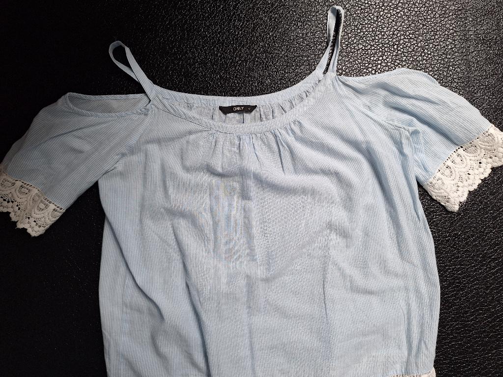 blauw/wit gestreept only mt.m zgan, Maat 38/40 (M), Only, Blauw, Ophalen of Verzenden