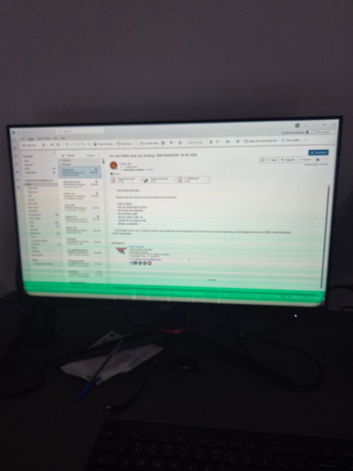 AOC Gaming Monitor 24G2SPAE/BK - 165Hz, 1ms, G-Sync, Computers en Software, Monitoren, Gebruikt, IPS, Minder dan 1 ms, HDMI