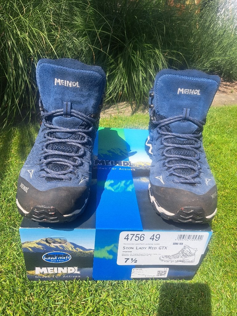 IN PRIJS VERLAAGD! Meindl dames wandelschoen maat 41 (7,5), Ophalen of Verzenden, Zo goed als nieuw, Schoenen