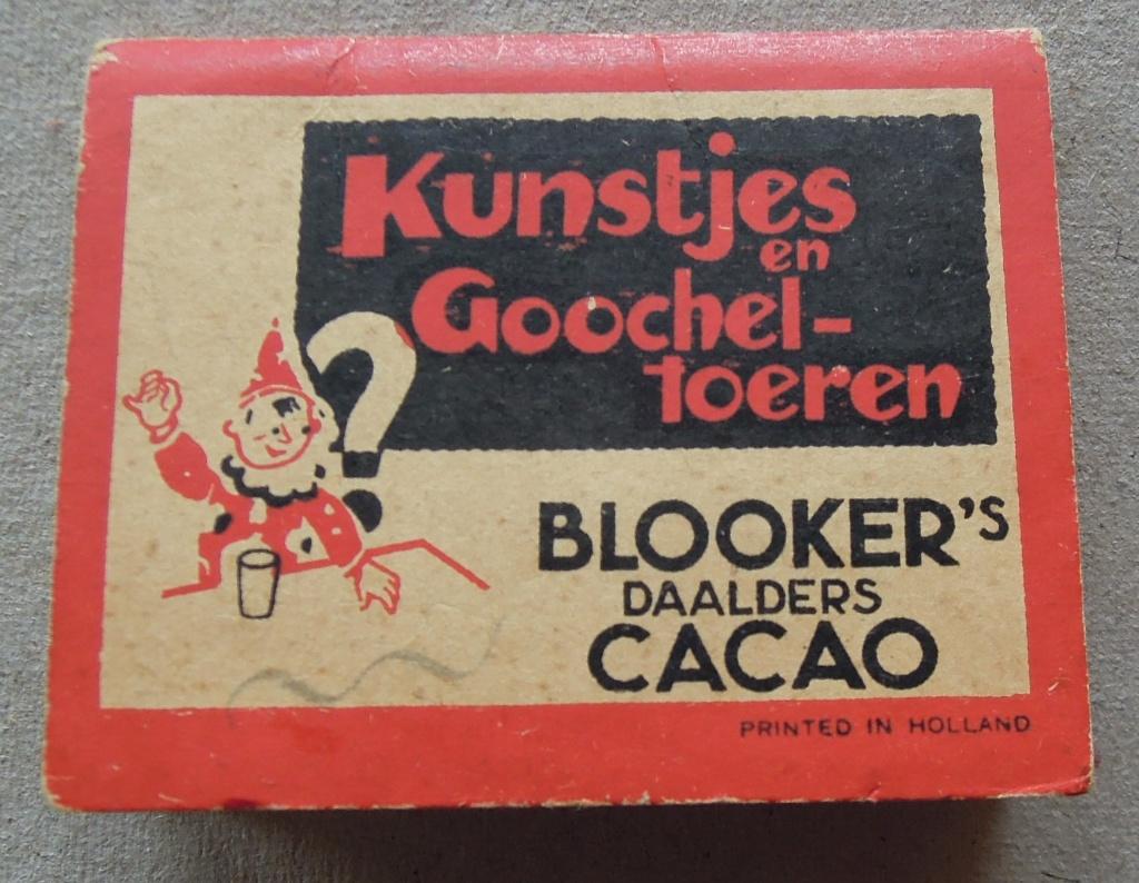 Sluitzegel boekje Blooker's daalders cacao, Verzamelen, Ophalen of Verzenden, Gebruikt, Overige typen