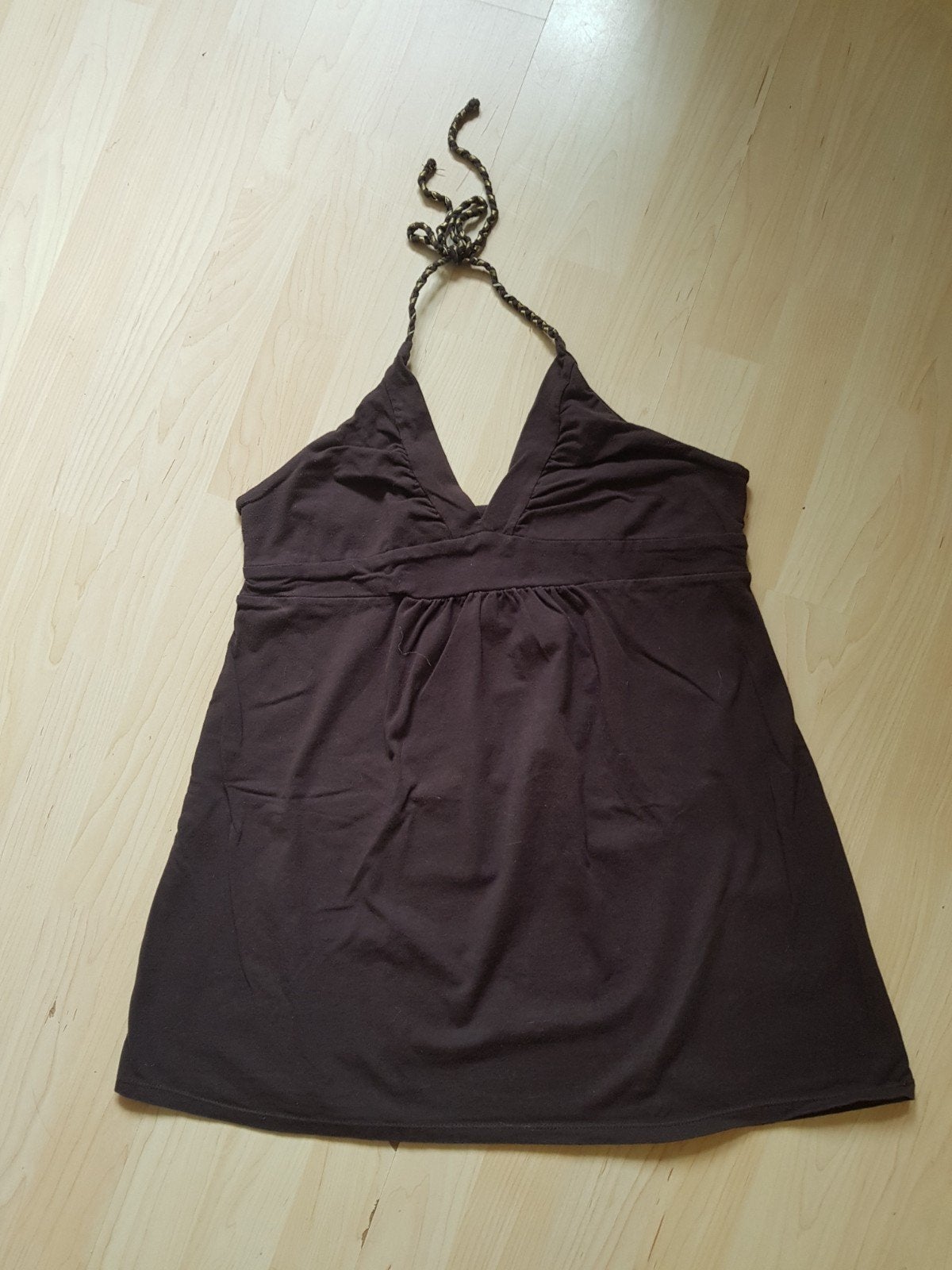 halter top, Maat 38/40 (M), Bruin, Ophalen of Verzenden, Zonder mouw