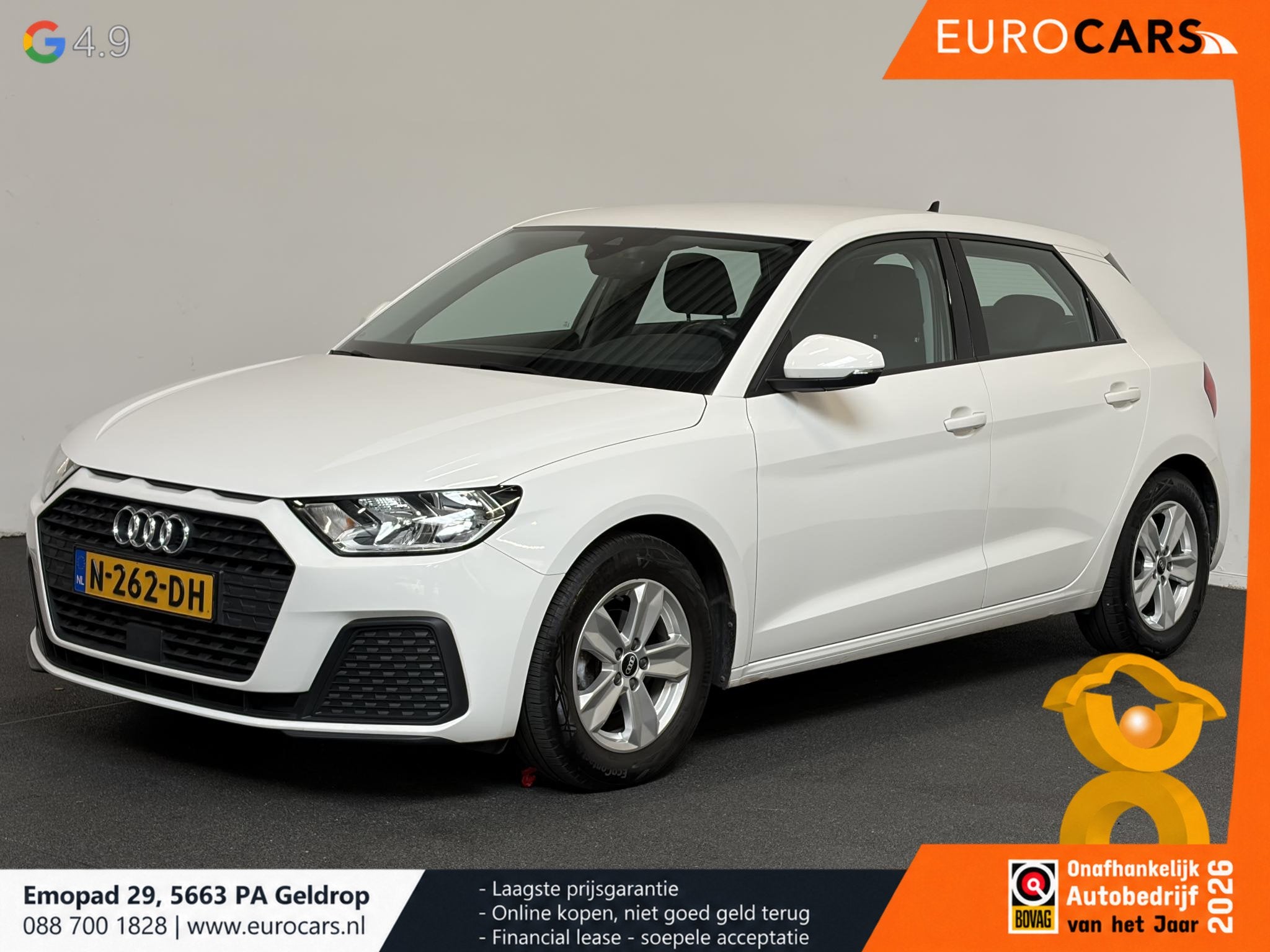 Audi A1 Sportback 25 TFSI Pro Line Navigatie Airco Apple Car, Auto's, Voorwielaandrijving, Stof, 95 pk, Origineel Nederlands