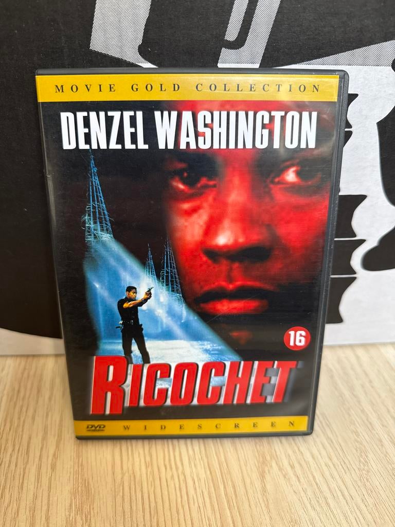 Ricochet - Denzel Washington DVD, Vanaf 16 jaar, Ophalen of Verzenden, Gebruikt, Actiethriller