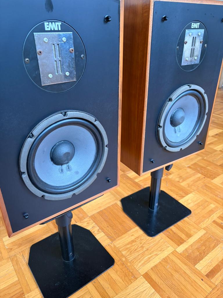 Infinity Qe luidsprekers – EMIT tweeters – vintage USA, Ophalen, Gebruikt, Front, Rear of Stereo speakers, Overige merken