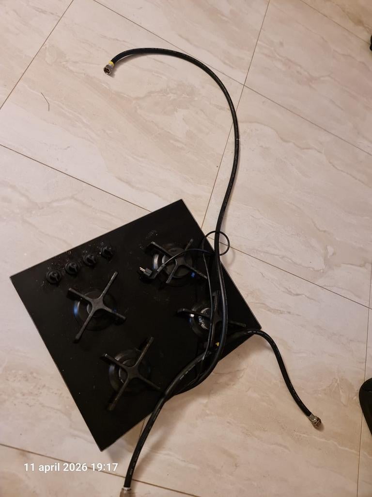Ikea gasplaat, perfect werkend, Witgoed en Apparatuur, Gebruikt, Inbouw, Gas, 45 tot 60 cm