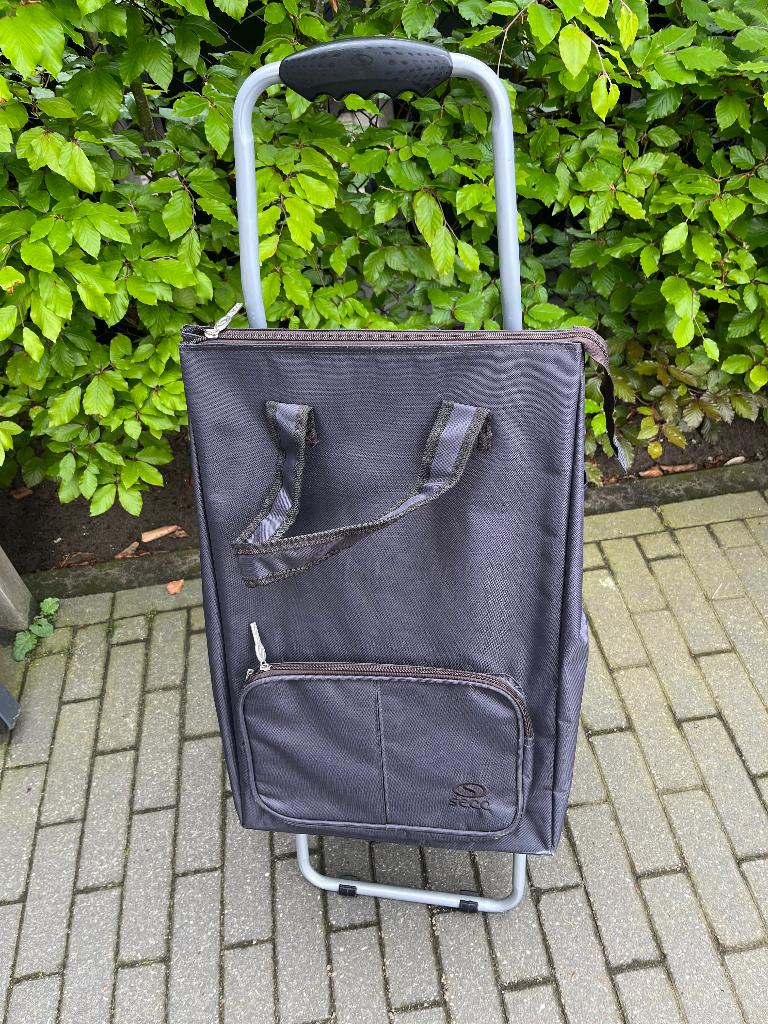 Boodschappen trolley, Ophalen, Bruin, Zo goed als nieuw, 75 cm of meer