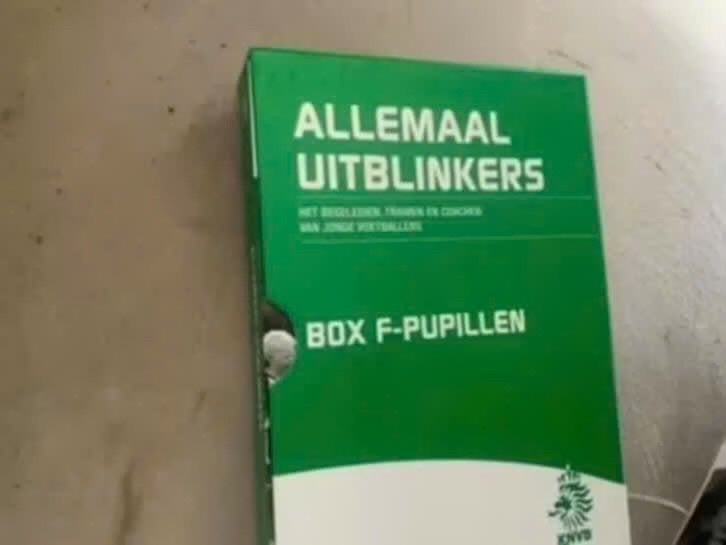 Allemaal Uitblinkers Box F-Pupillen KNVB, Boeken, Verzenden, Zo goed als nieuw, KNVB, Balsport