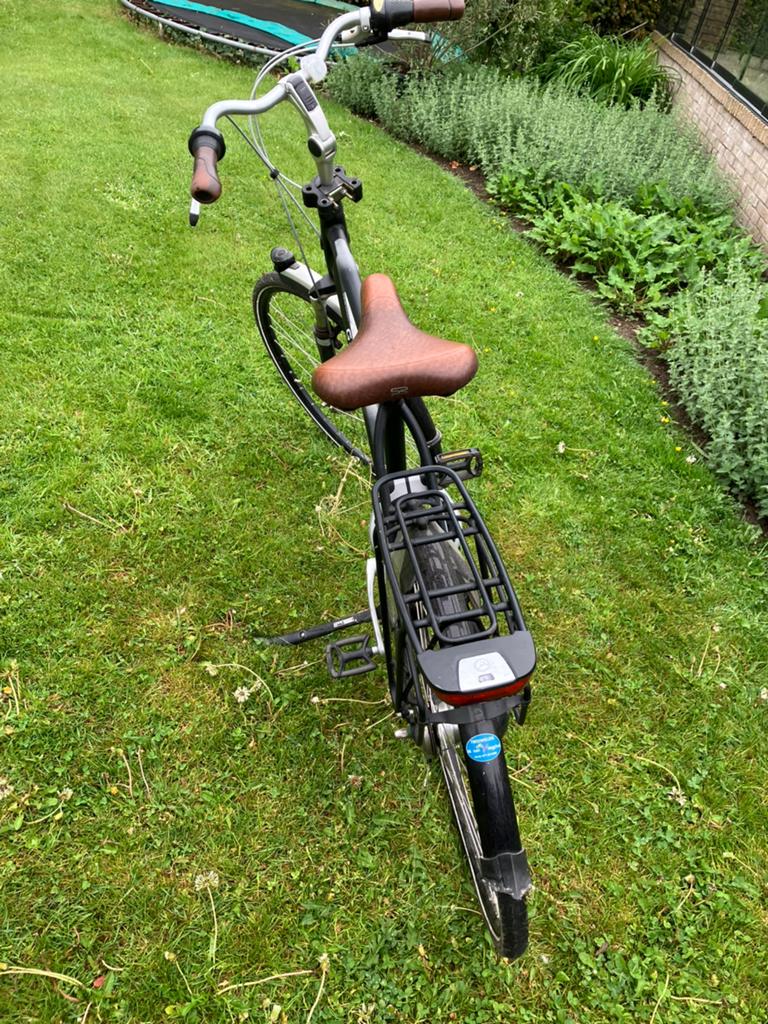 Heren fiets, Versnellingen, Ophalen of Verzenden, Trommelrem, 53 tot 56 cm