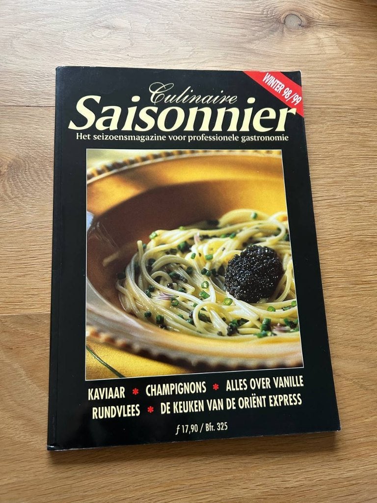 Culinaire Saisonnier nummer 11 - Winter 98/99, Ophalen, Gelezen, Overige typen