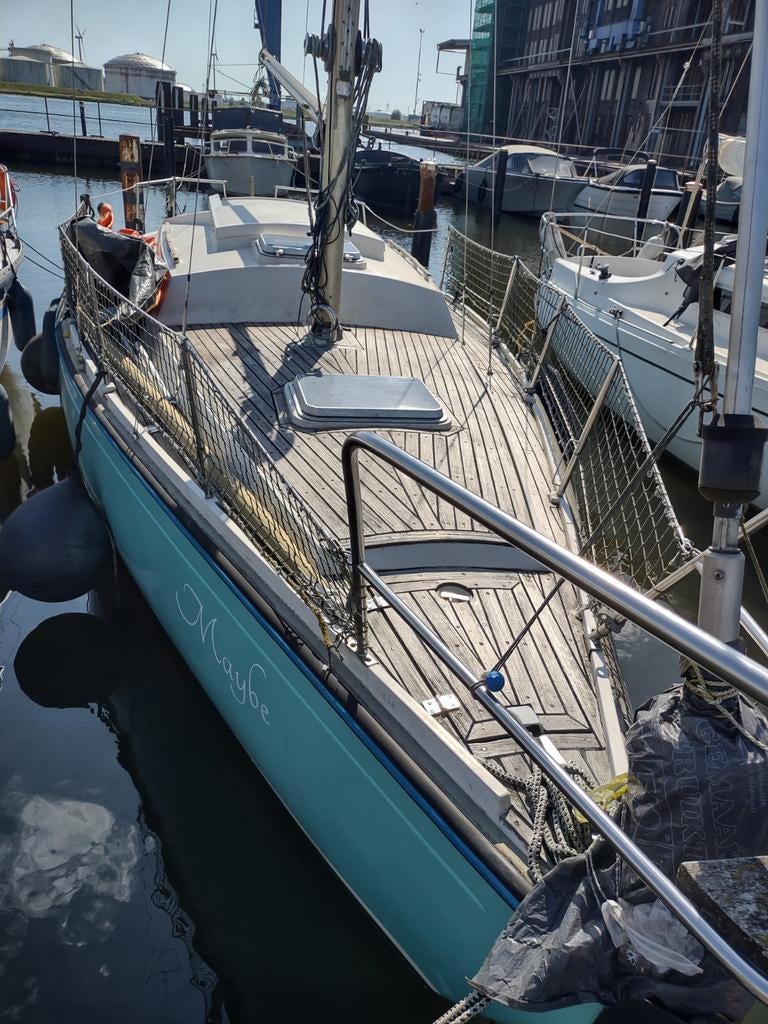 Te koop kajuitzeilboot Dufour Safari 8,25 m., Watersport en Boten, Ophalen, Gebruikt, Polyester, Diesel