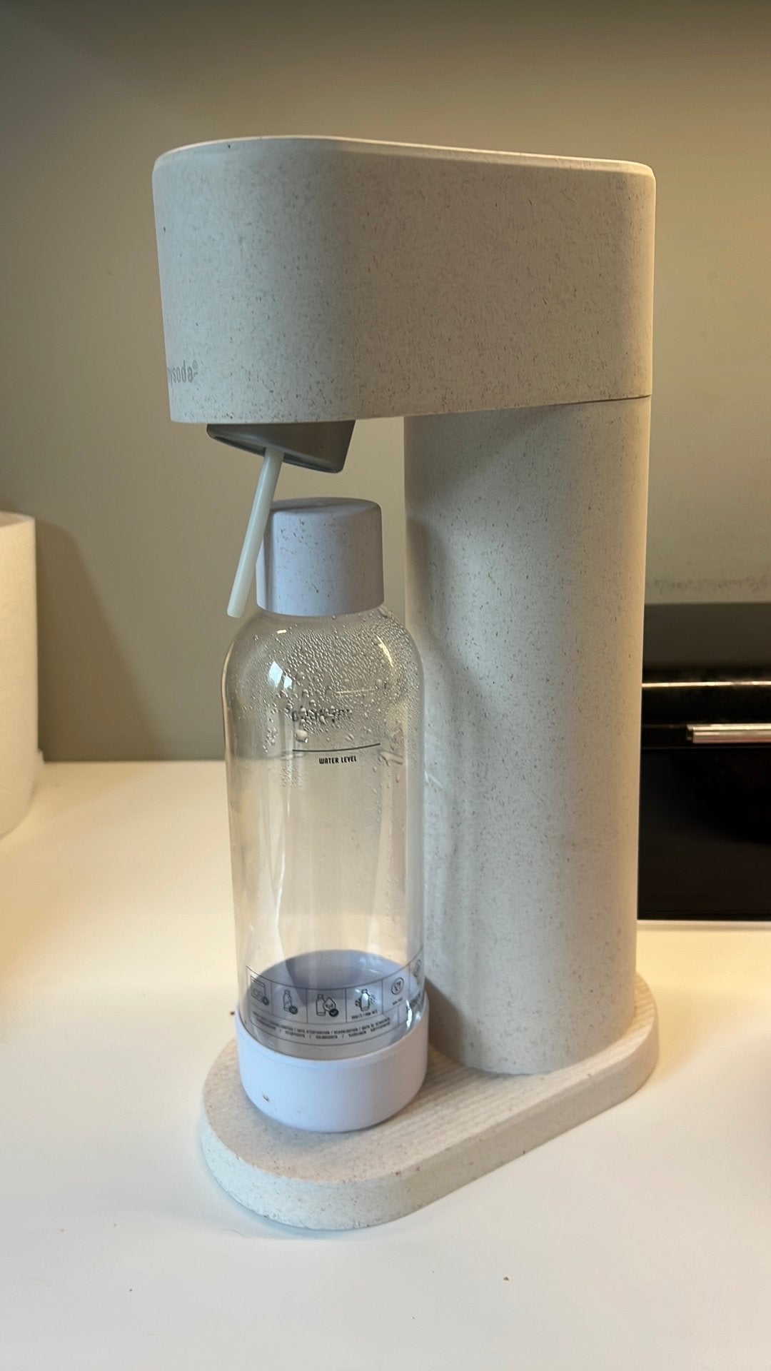 My Soda met fles bruiswater machine, sparkelingwater machine, Ophalen, Zo goed als nieuw