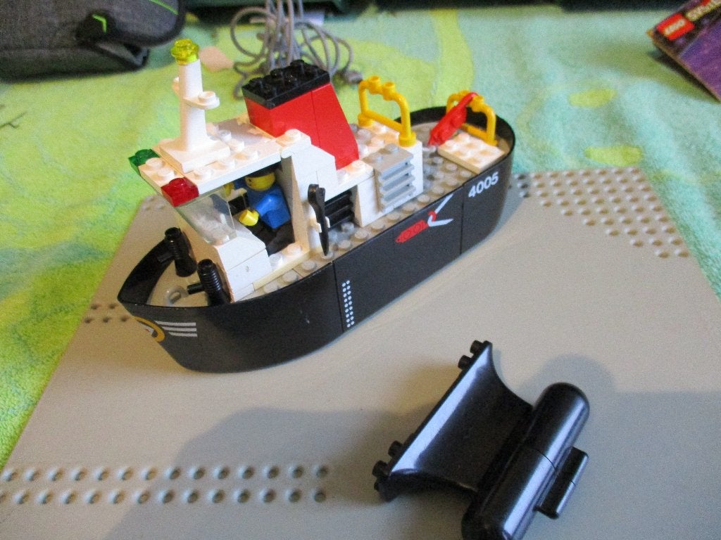 lego Set 4005 Sleepboot, Ophalen of Verzenden, Gebruikt, Complete set, Lego