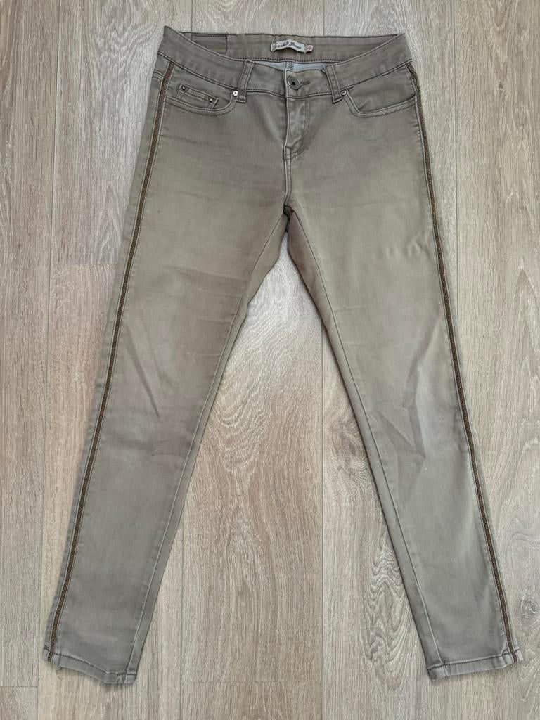 Toxik3 dames broek bruin maat M/38, Ophalen of Verzenden, Gedragen, Overige kleuren, W30 - W32 (confectie 38/40)