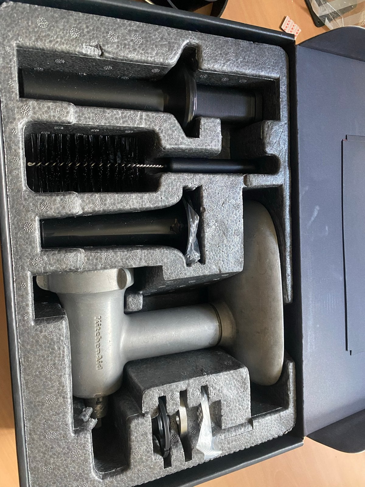 KitchenAid vleesmolen 5KSMMGA, 4 liter of meer, Verzenden, Nieuw, 3 snelheden of meer