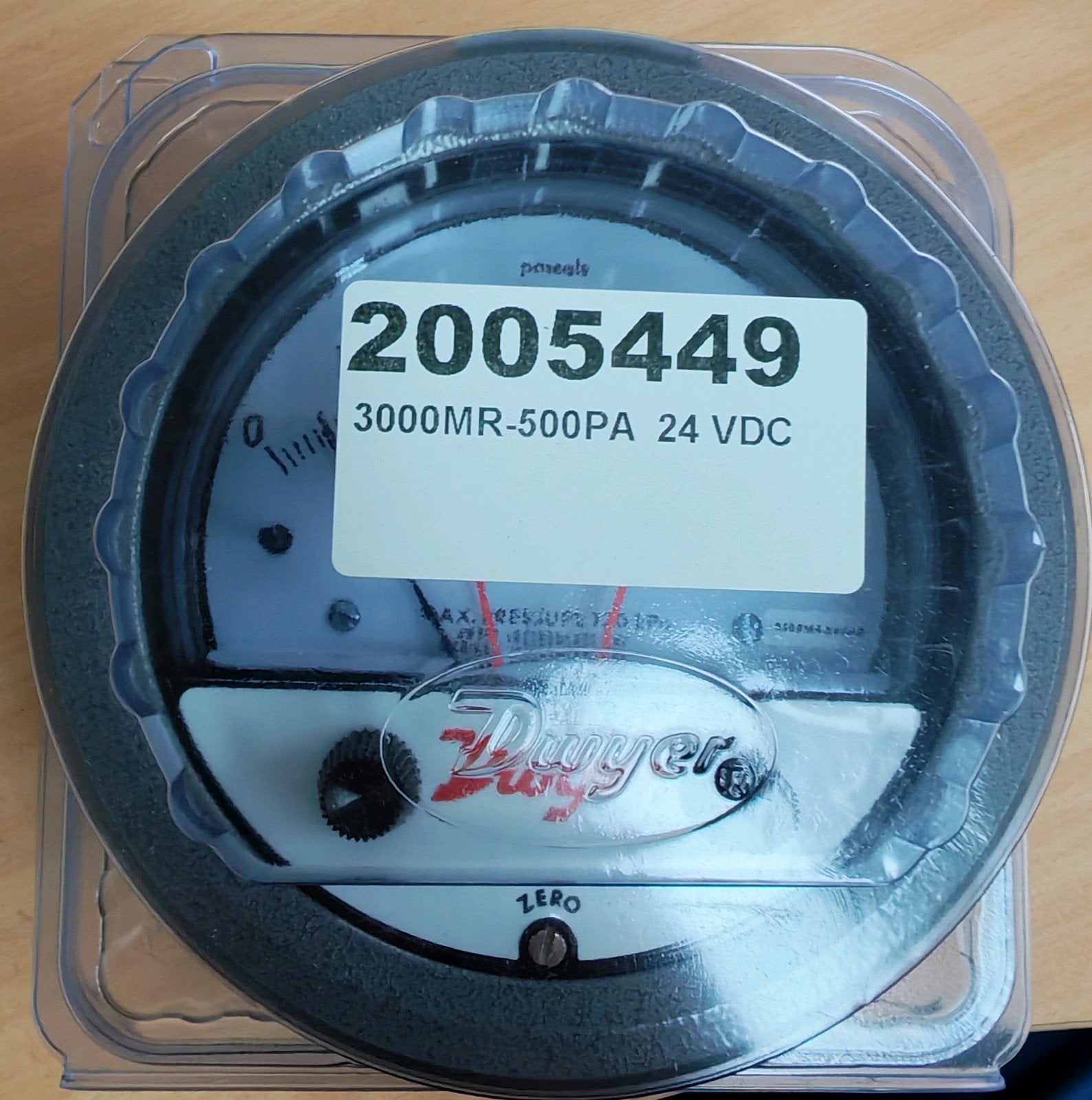Dwyer Photohelic Drukverschilmeter 3000MR-500PA 24 VDC, Ophalen of Verzenden, Nieuw, Druk