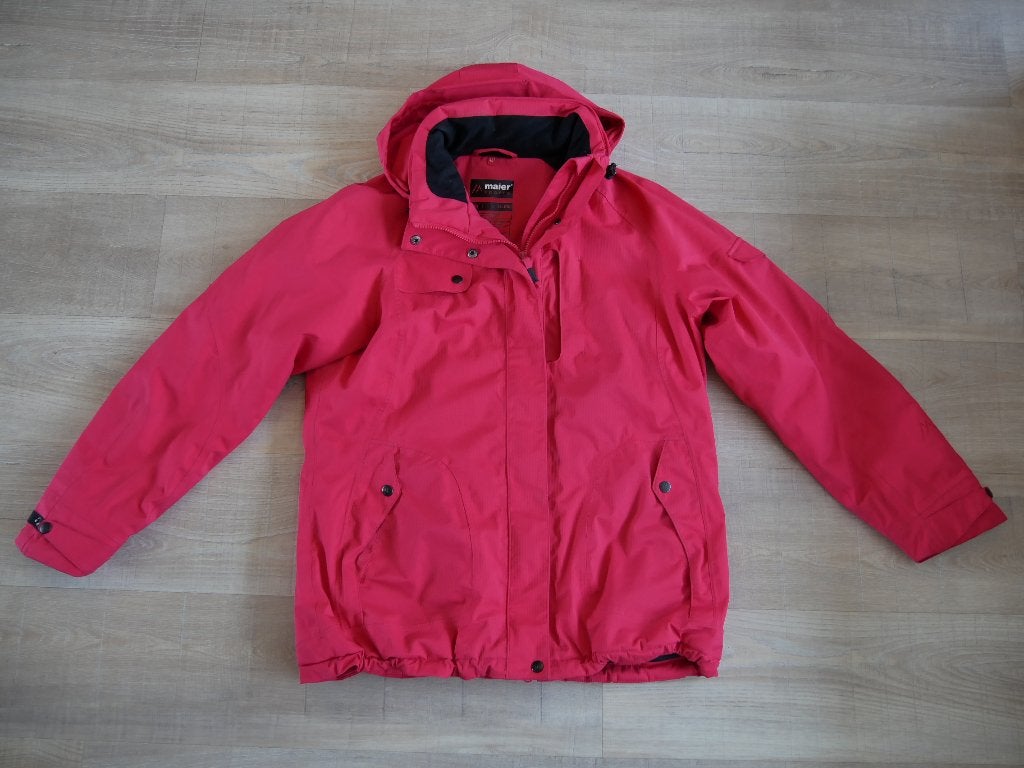 Damesjas Maier sport gevoerd en waterdicht maat 42, Maat 42/44 (L), Ophalen of Verzenden, Zo goed als nieuw, Roze