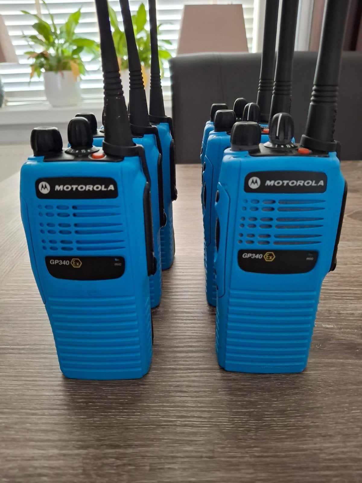 Motorola GP340 Ex Portofoons - Set van 6, Telecommunicatie, Portofoons en Walkie-talkies, Ophalen of Verzenden
