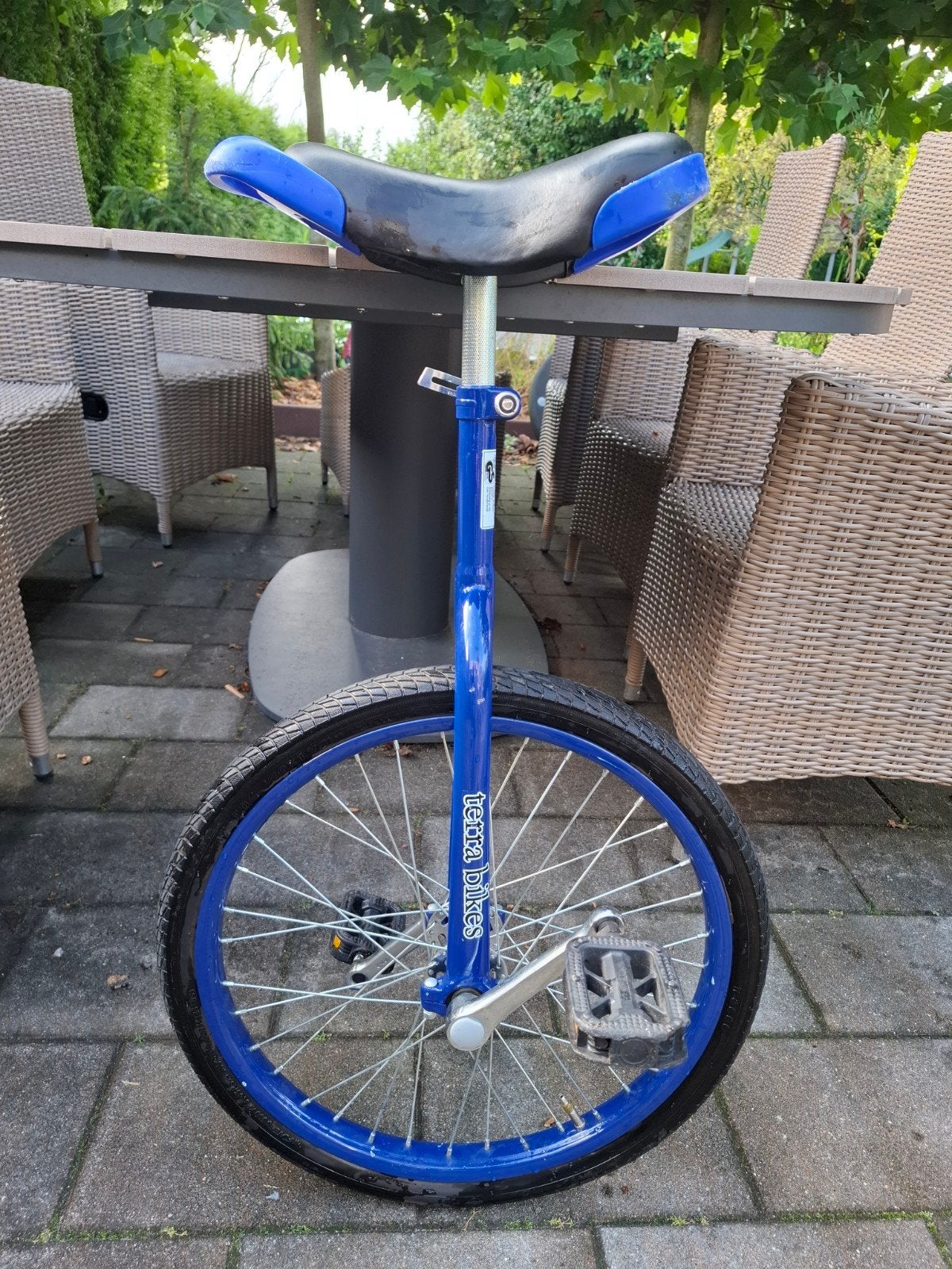 Terra Bikes Eenwieler - Blauw., Ophalen, Gebruikt