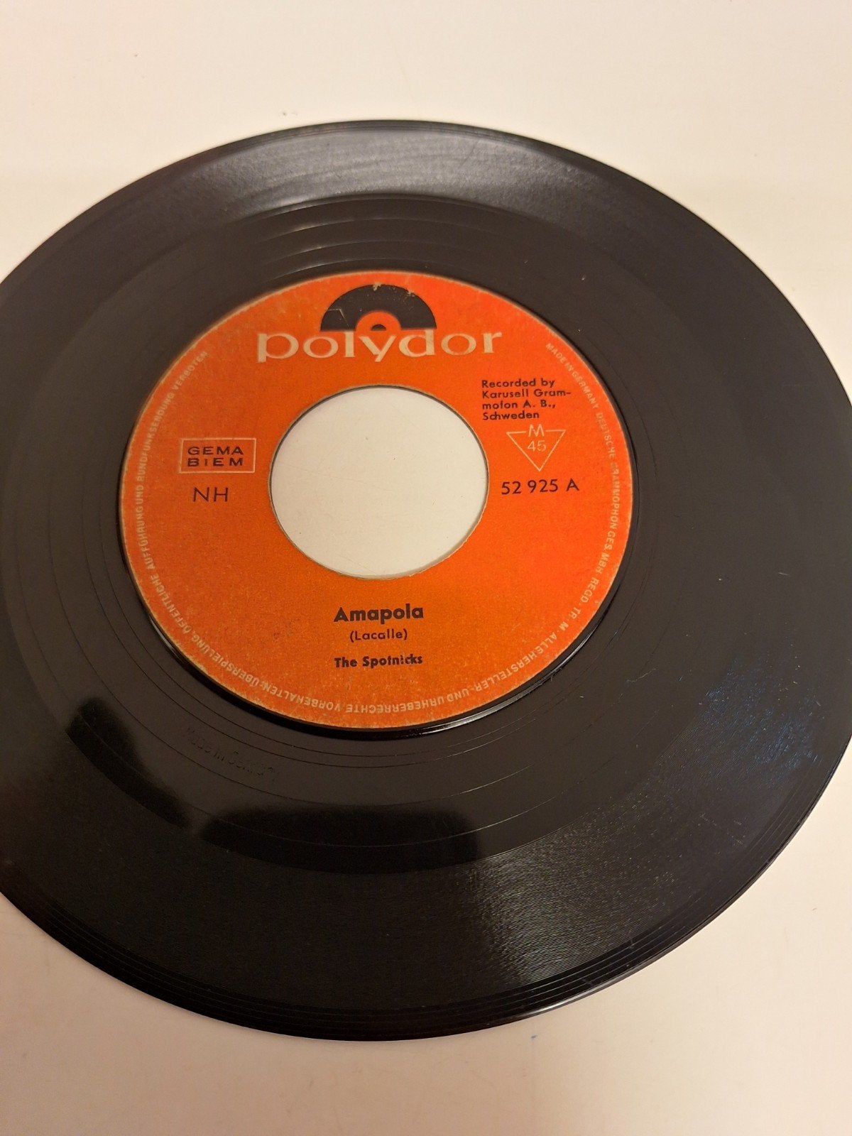 The Spotnicks - Amapola, 1964., Cd's en Dvd's, Vinyl | Rock, Verzenden, Gebruikt, 7 inch, Rock-'n-roll