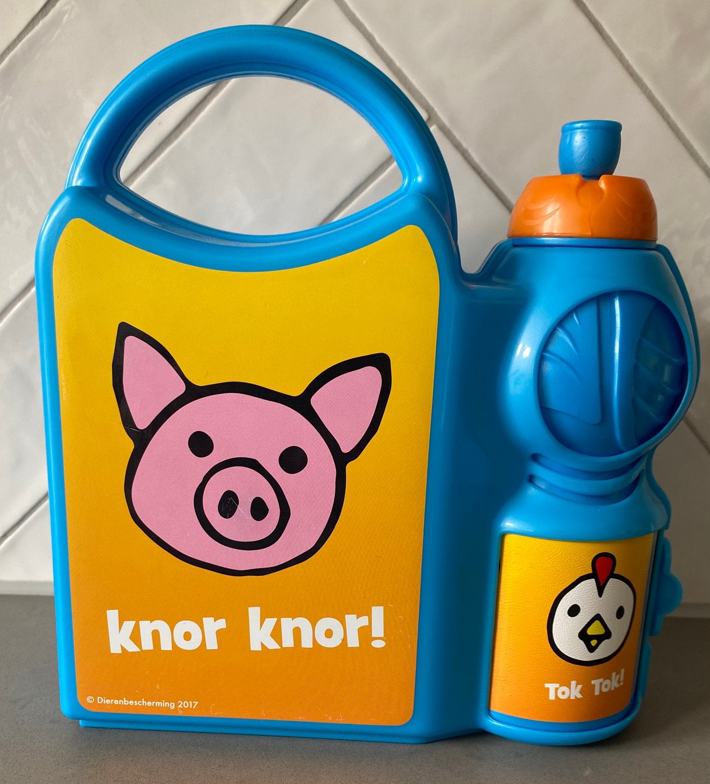 Lunchbox met beker *Nieuw*, Ophalen of Verzenden, Nieuw