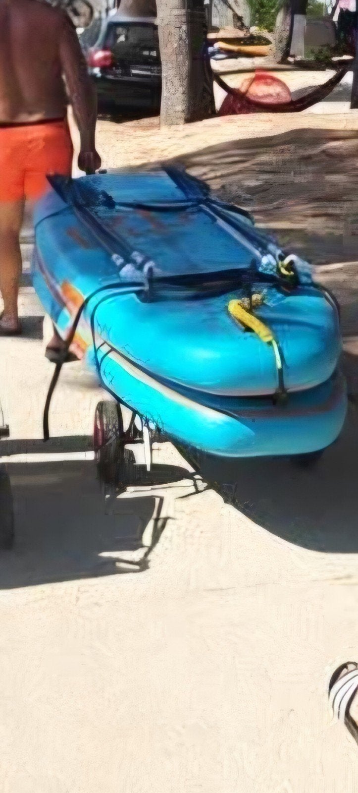Opvouwbare trolley voor SUP board of kajak, Ophalen of Verzenden, Gebruikt, Overige typen