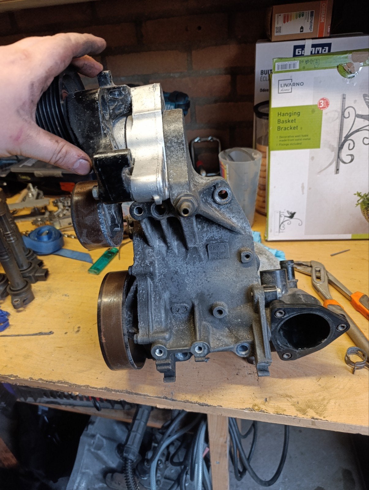 K20A2 Waterpomp Huis met Spanner en Idler Poelie, Auto-onderdelen, Motor en Toebehoren, Ophalen of Verzenden