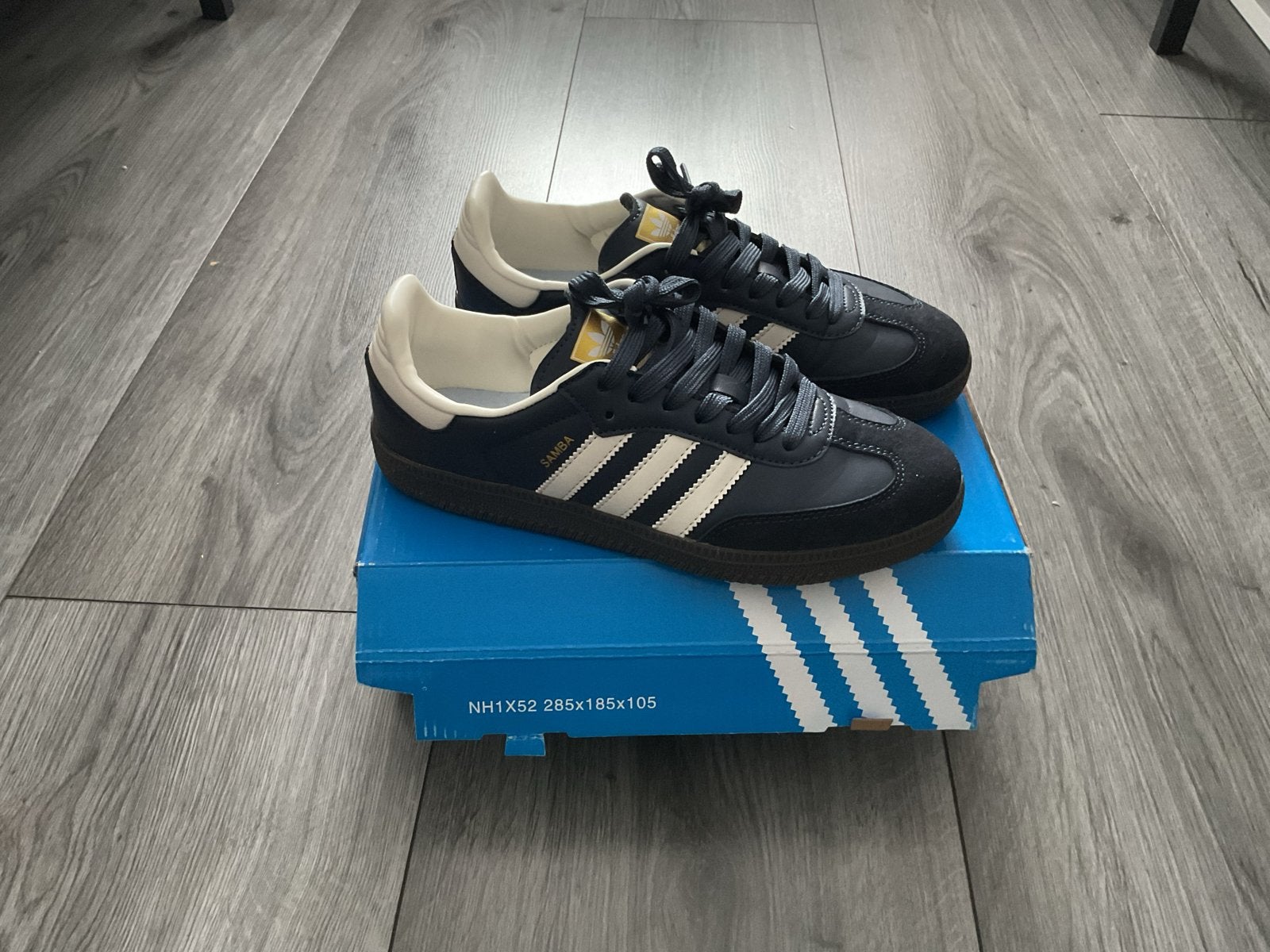 Adidas Samba OG Sneakers Navy Blauw Maat 39, Ophalen of Verzenden, Zo goed als nieuw, Blauw, Sneakers of Gympen