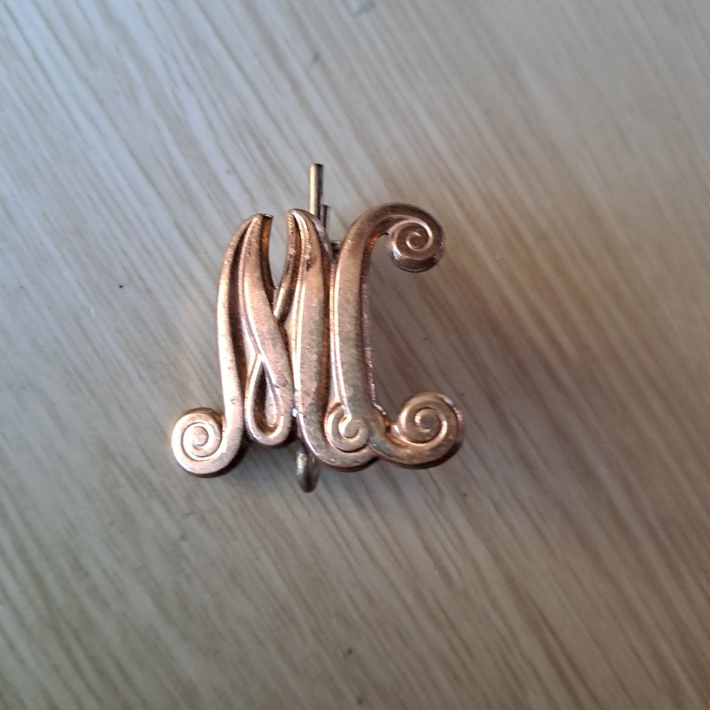 Vintage embleem korps mobiele colonnes., Ophalen of Verzenden, Landmacht, Nederland, Overige typen