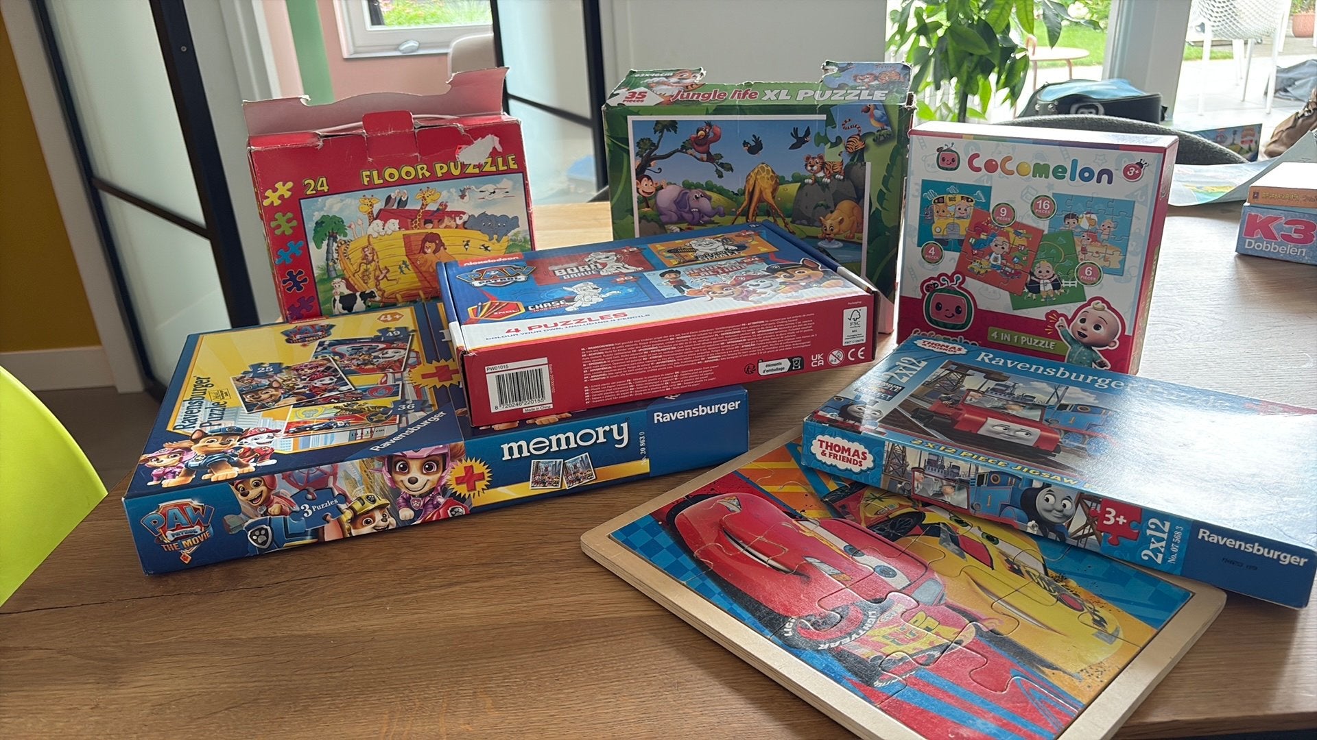Kinderpuzzels, Ophalen, Zo goed als nieuw