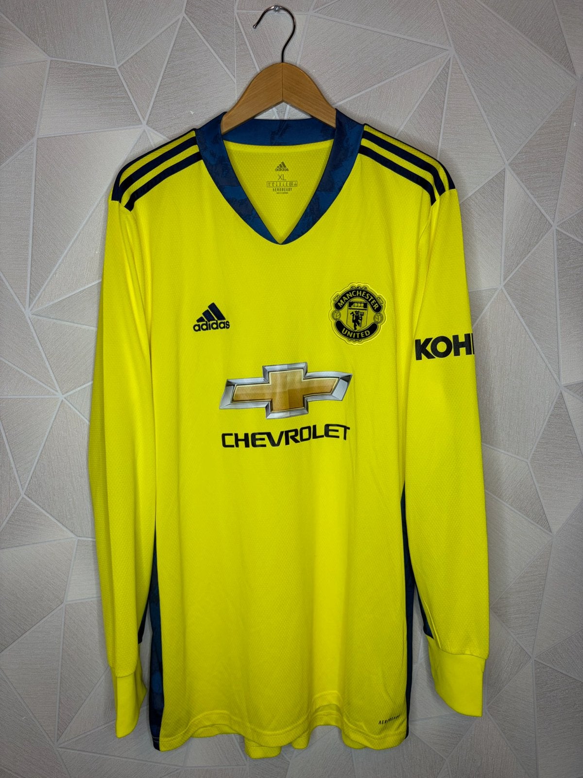Manchester United keeper 2020/2021, Sport en Fitness, Shirt, ., Maat XL, Ophalen of Verzenden