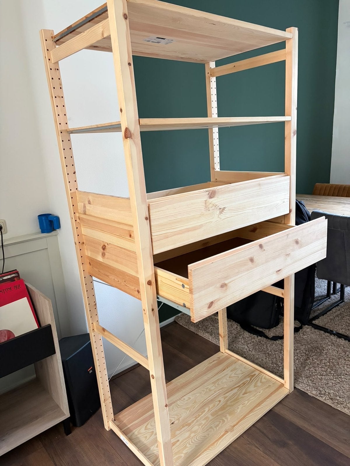 IKEA IVAR Kast met lades en planken - 89x50x179 cm, Ophalen, Zo goed als nieuw